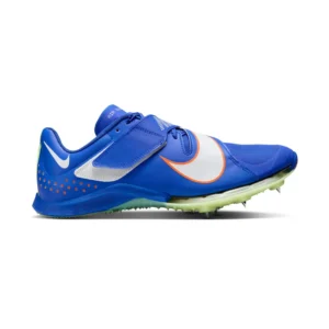 blue nike long jump