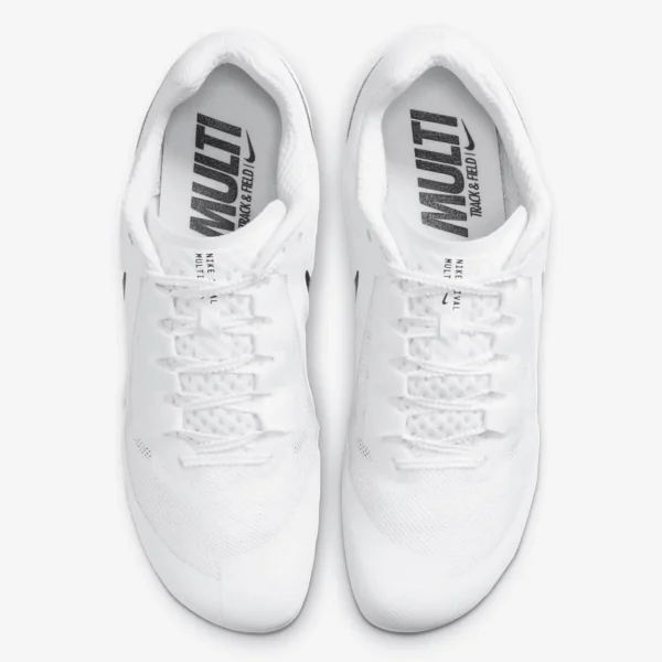 white nike zoom rival sprint multi event spikes