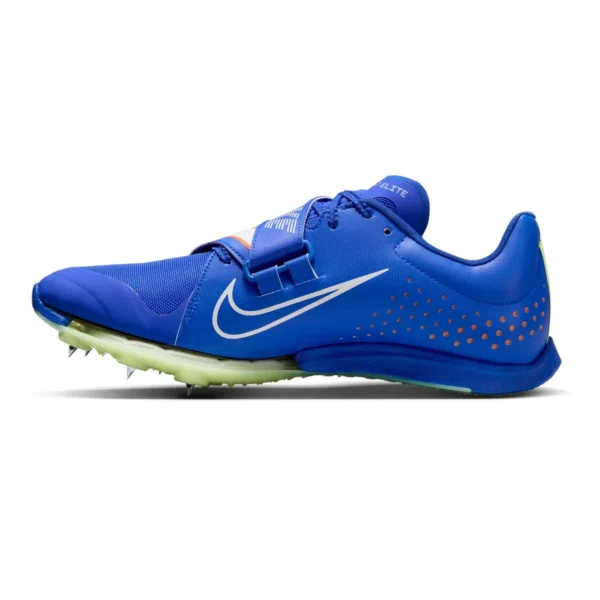 blue nike long jump