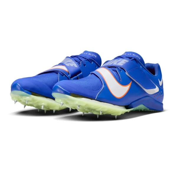 blue nike long jump
