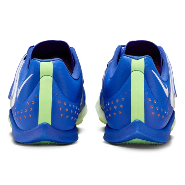 blue nike long jump