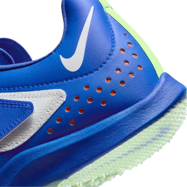 blue nike long jump