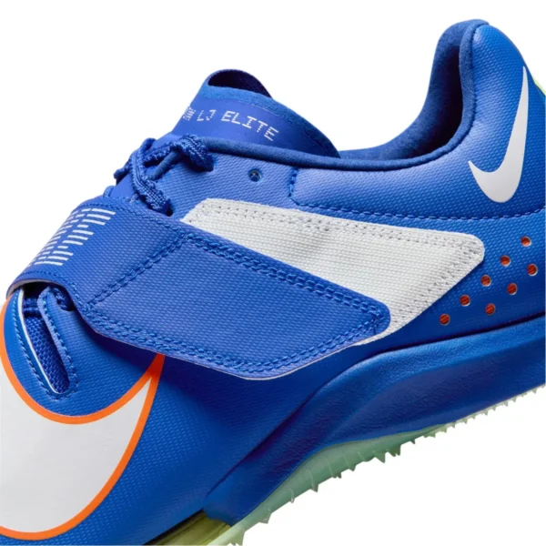 blue nike long jump