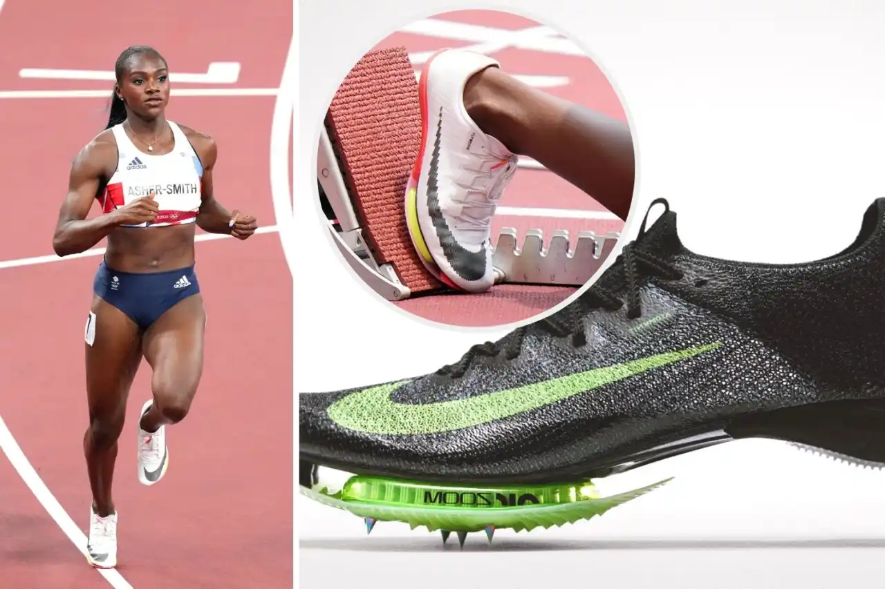 About nike athletics shoes olympics dina asher smith